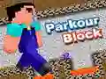 Lojë Parkour Bllok në internet