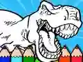 Lojë Ngjyrosje dinozaurësh për fëmijët në internet Lojë Ngjyrosje dinozaurësh për fëmijët në internet