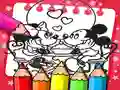 Lojë Liber Ngjyrosës Mickey Mouse në internet