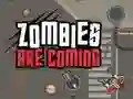 Lojë Zombit po vijnë në internet