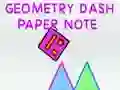 Lojë Geometry Dash Shënim Letre në internet
