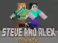 Lojë Steve dhe Alex: Veza e Dragut në internet