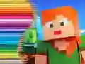 Lojë Libri i ngjyrave për Minecraft në internet Lojë Libri i ngjyrave për Minecraft në internet