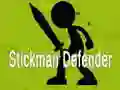 Lojë Mbrojtësi Stickman në internet