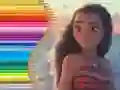Lojë Libri për ngjyrosje për Moana në internet Lojë Libri për ngjyrosje për Moana në internet