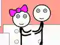Lojë Stickman Shpëtimi - Histori Dashurie në internet Lojë Stickman Shpëtimi - Histori Dashurie në internet