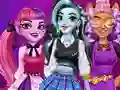 Lojë Shkolla e mesme Princesha Monster Mash  në internet