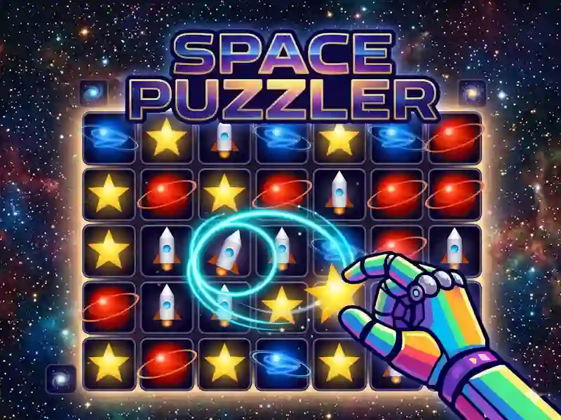 Lojë Space Puzzler në internet