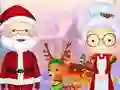 Lojë Adventure e Krishtlindjes e Zotit dhe Zonjes Santa në internet Lojë Adventure e Krishtlindjes e Zotit dhe Zonjes Santa në internet