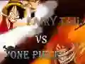 Lojë Fairy Tail kundër One Piece në internet