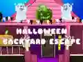 Lojë Arratisje në oborrin e shtëpisë Halloween  në internet Lojë Arratisje në oborrin e shtëpisë Halloween  në internet