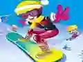 Lojë Gjyre Snowboard në internet Lojë Gjyre Snowboard në internet