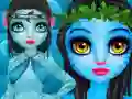 Lojë Princessë Alien në internet