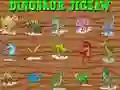 Lojë Puzël Dinozaur në internet Lojë Puzël Dinozaur në internet
