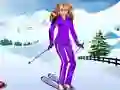 Lojë Barbie Fustanë Snowboard në internet