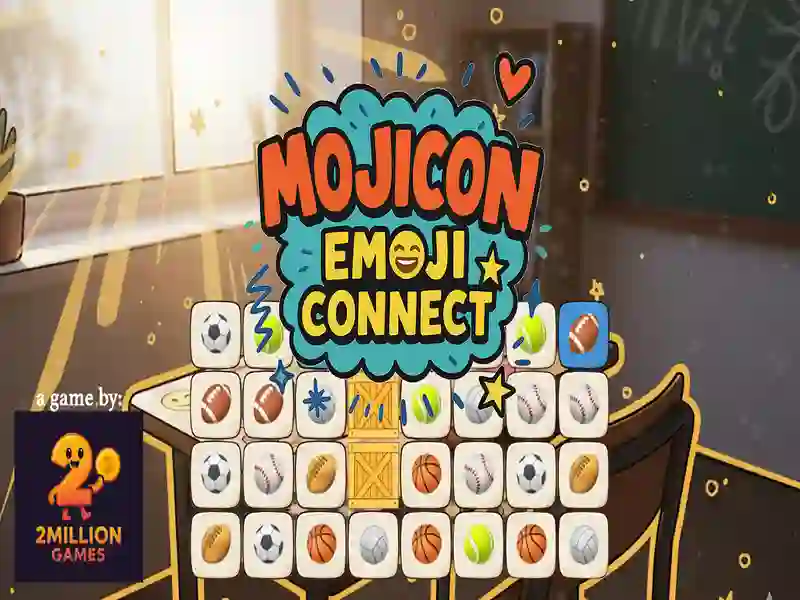Lojë Mojicon Emoji Connect në internet