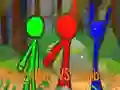 Lojë StickMan Vëllezërit kundër Zombive në internet