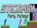 Lojë Partia Stickman Parkour në internet Lojë Partia Stickman Parkour në internet
