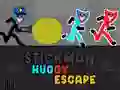 Lojë Ikja Stickman Huggy në internet Lojë Ikja Stickman Huggy në internet