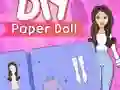 Lojë DIY Kukull letre në internet Lojë DIY Kukull letre në internet
