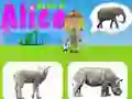 Lojë Bota e Alice: kafshët e vogla në internet