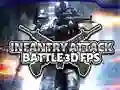 Lojë Sulmi i Infanterisë Beteja 3D FPS në internet