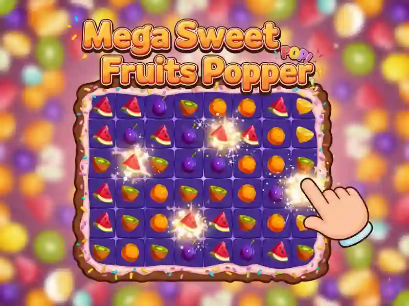 Lojë Mega Sweet Fruits Popper në internet