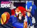 Lojë Super Mario dhe Sonic FNF Kërcim në internet