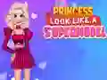 Lojë Princese ngjan si një supermodel në internet