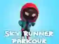 Lojë Vrapuesi i Qiellit Parkour në internet