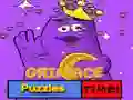 Lojë Grimace Puzzles Koha në internet