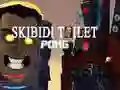 Lojë Skibidi Tualet Pong në internet
