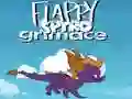 Lojë Flappy Spyro Grimace në internet