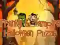 Lojë Franky & Vampirë Puzzle Halloween në internet Lojë Franky & Vampirë Puzzle Halloween në internet
