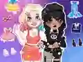 Lojë Bota e Avatareve Kukull Anime në internet