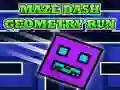 Lojë Geometry Dash Hartat e Labirintit në internet