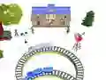 Lojë Treni përballë Trenit në internet