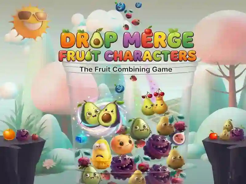 Lojë Drop Merge Fruit Karaktere në internet