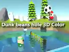 Lojë Hidhni fasule në vrimën me ngjyra 3D në internet Lojë Hidhni fasule në vrimën me ngjyra 3D në internet