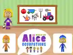 Lojë Bota e Profesioneve të Alice në internet