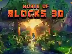 Lojë Bota e Bllokëve 3D në internet
