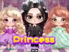 Lojë Princeshë Bukuri: Veshje vajzën në internet