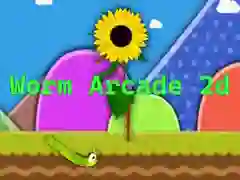 Lojë Worm Arcade 2D në internet Lojë Worm Arcade 2D në internet