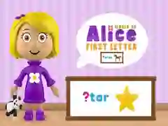 Lojë Bota e Alicës Letra e Parë në internet