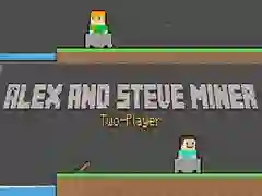 Lojë Alex dhe Steve: Miner për Dy Lojtarë në internet Lojë Alex dhe Steve: Miner për Dy Lojtarë në internet