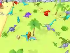 Lojë Farma ime e dinosaurëve në internet