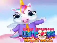 Lojë Telefon i Lëvizshëm për Princeshën Bebë Unicorn në internet