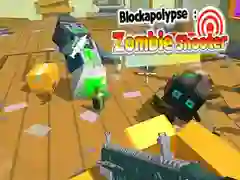 Lojë Blockapokalips: Gjuajtës Zombie në internet Lojë Blockapokalips: Gjuajtës Zombie në internet