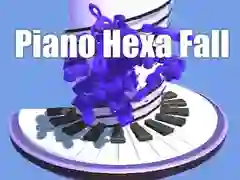 Lojë Rënies Piano Hexa në internet