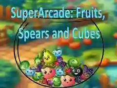 Lojë SuperArcade: Frytet, Shpata dhe Kubet në internet